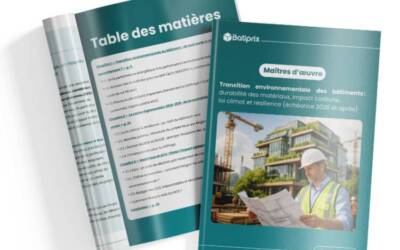 Transition environnementale du bâtiment : ce qui change pour les maîtres d’œuvre